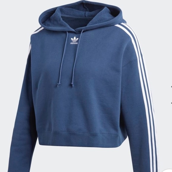NWT Adidas Originals Cropped Hoodie